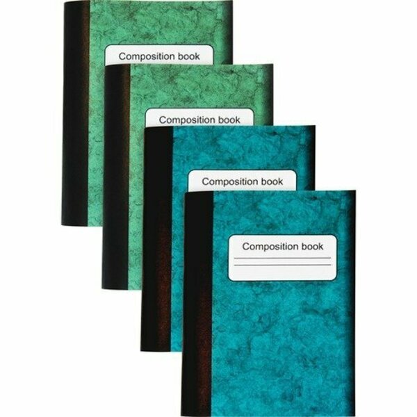 Sparco Products Composition Books, 80 Shts4.3inX3.3in, PK4, 4PK SPR36126
